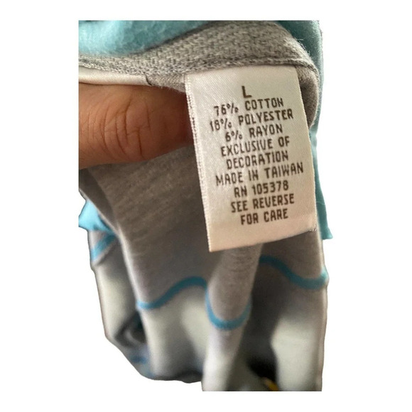 Drapers and Damons Womens Zip Up Sweater Size Large Gray Long Sleeve Casual - Picture 12 of 12